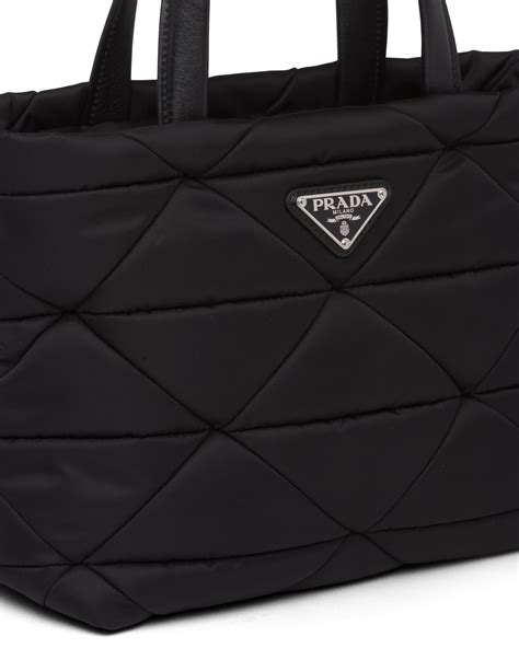 prada re-nylon padded tote bag|prada nylon waist bags.